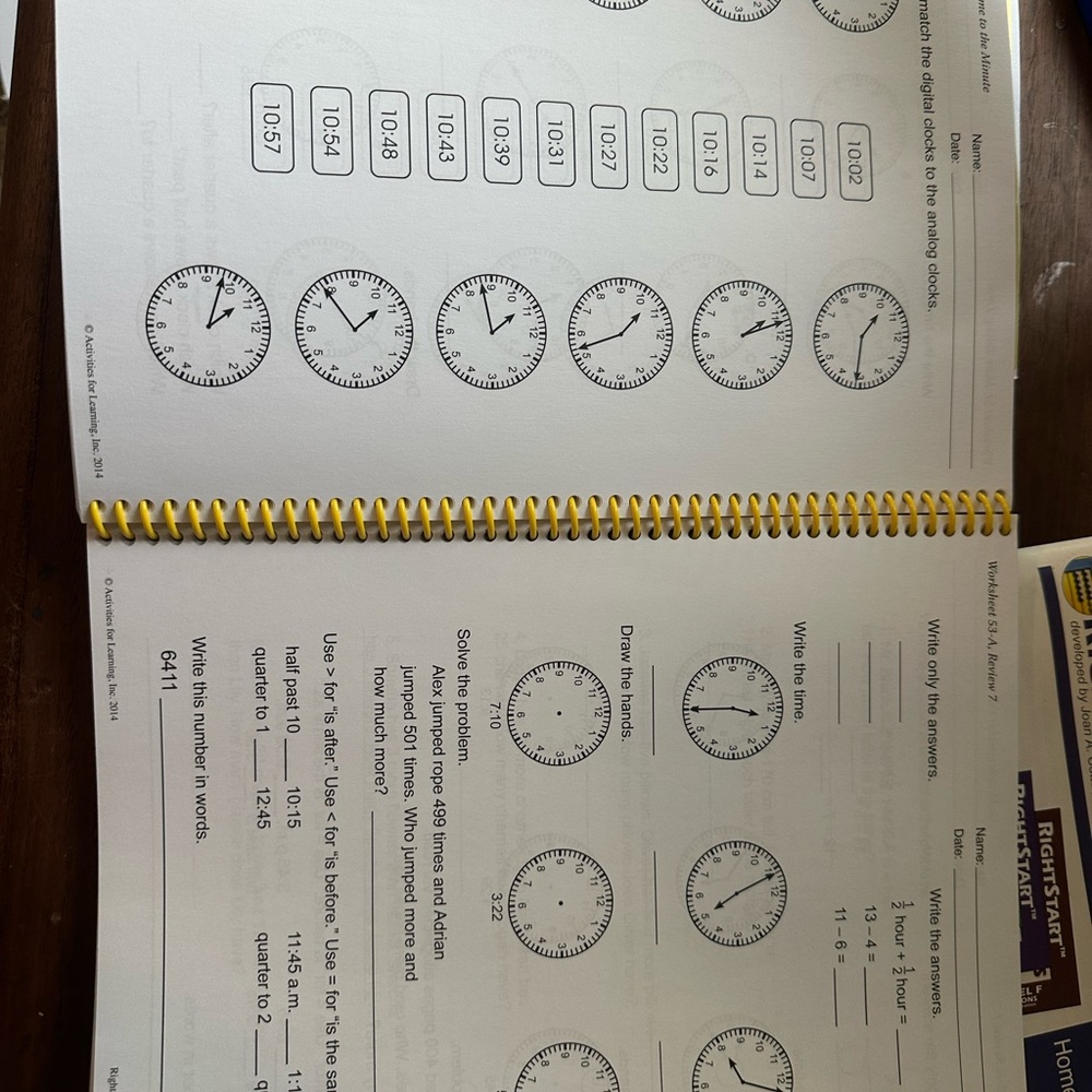 RightStart Mathematics Educational Set - Picture 3 of 6